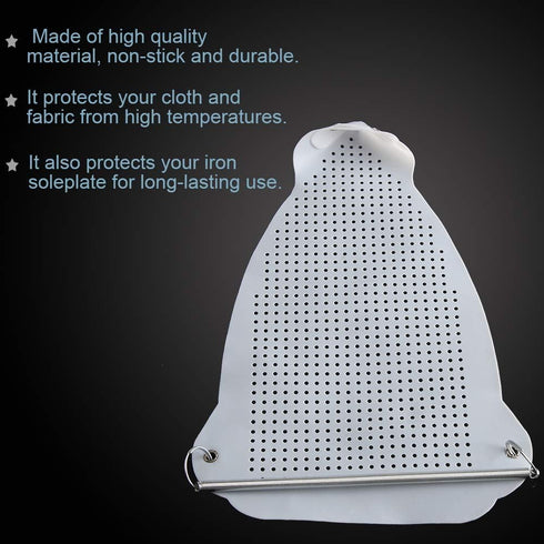 Iron Shoe Cover, Teflon Iron Shoe Cover Ironing Shoe Cover Iron Plate Cover Protector...
