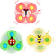 3pcs Suction Cup Spinner Toy for Baby 12-18 Months Baby Travel Fidget Sensory Toys for Toddlers 1-3 Bath Toys for 2 Year Old First Birthday Gifts ...