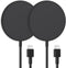 Wireless Charger for iPhone 15 Pro Max, 2 Pack 15W Fast Magnetic Wireless Charging Pad Compatible with Magsafe Charger for iPhone 15 Pro Max/15 Pr...