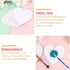 Healifty 6pcs Oil Painting Board Heart- Shaped Stretched Canvas Painting Canvas Panels Canvas Panels for Acrylic Painting Canvas Boards Artist Bla...