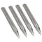 Lab Spoon Spatula Scoop Spatula Rounded and Pointed Ends Stainless Steel Spatula Spoon Laboratory Spatula 15cm/5.9 inch 4PCS...