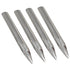 Lab Spoon Spatula Scoop Spatula Rounded and Pointed Ends Stainless Steel Spatula Spoon Laboratory Spatula 15cm/5.9 inch 4PCS...