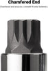 Capri Tools 30051 XZN 4mm Triple Square Bit Socket with 1/4-Inch Drive...