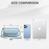 Crossbody Wallet Phone Purse for Women Small Leather RFID Bifold Wristlet Clutch Travel Wallet Credit Card Holder...