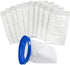 Pool Vacuum Cleaner Reusable Filter Bag with 10-Pack Ultrafine Mesh Filter Bags for Pool Blaster Water Tech Max & Catfish Ultra Pool Vacuum Sand &...