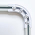 90° Curved Connectors for Track Curtains Ceiling Mount/Wall Mount, Ceiling Track for Curtains, Room Divider Curtains Tracks?White 2PCS?....
