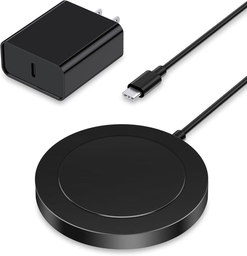 Magnetic Wireless Charger: Mag-Safe iPhone Charging Pad Compatible with iPhone 15 Pro Max Plus 14 Pro Max Plus 13 Pro Max 12 Pro Max - Mag Charger...