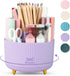 SKYDUE 360 Degree Rotating Desk Organizer, Dual-Purpose Pencil Pen Holder for Desk, Rotating Desk Pen Organizer with 5 Slots, Art Supplies, Pencil...