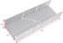 Excel Blades Metal Mitre Box Set With Handle and Razor Pull Saw Blade - Small 6-Inch Aluminum and Steel Tool for Wood, Plastic, and Soft Metals, 2...