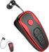 Retractable Wireless Headset Wireless Headphones Business Office Driver Earbud with Clip Retractable Noise Canceling Earbud...