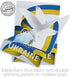 Ukrainian Decorations Home Decor Banner Room Wall Art Patio Lawn Front Porch Outdoor Small Tapestry Yard Sign Wall Hanging Stand with Bandera de U...