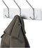 Safco 4161 Wall Rack Coat Hook, 3 Hook, Silver...