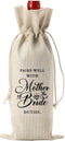 Gifts for Mother Of The Bride Wine Bag, Mother Of The Bride Wine Gift Bag, Pairs Well With Mother Of The Bride Duties Wine Bag, Gift Ideas Wine Ba...
