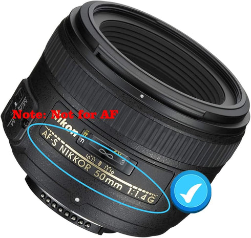 58mm Lens Cap Cover Compatible for Nikon AF-S(Nor AF) Nikkor 50mm f/1.8G,AF-S(Nor AF) Nikkor 50mm f/1.4G,AF-P(Not AF) DX Nikkor 70-300mm f/4.5-6.3...