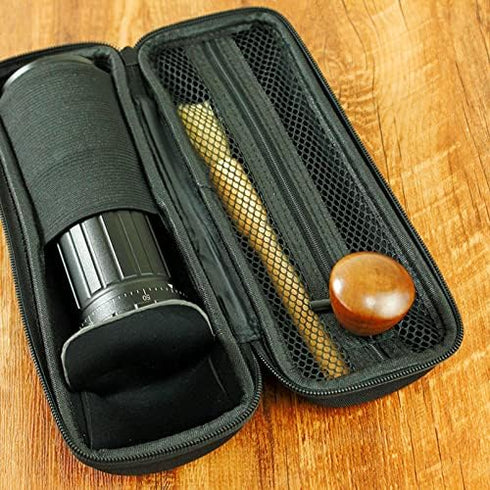 POCREATION Coffee Bag for Manual Coffee Grinder, Portable Coffee Maker Organizer Waterproof Carrying Case Dustproof Carrying Case for Manual Coffe...
