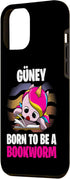 iPhone 15 Plus Gueney - Born To Be A Bookworm - Personalized Case...