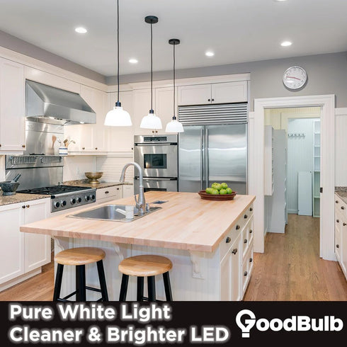 GoodBulb MR16 LED Light Bulb, 7-Watt (50W Equivalent) Dimmable, Energy Efficient Halogen Replacement, 5000K Daylight White, 500-Lumens, GU10 Base ...
