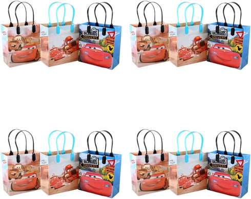 Disney Car Mc Queen Party Favor Goodie Small Gift Bags (12 Bags)...
