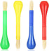 Prasacco 4 Piece Kids Paint Brushes, Jumbo Children's Paintbrushes Artist Paint Brushes with Easy to Hold Handles Grip Toddler Tempera Paint Brush...