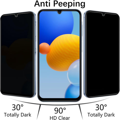 MAYtobe [2-Pack Privacy Screen Protector Designed for Samsung Galaxy A15 5G Tempered Glass, No Bubbles, Anti Scratch, Easy to Install......