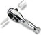 DURATECH 1/4-Inch Stubby Ratchet Wrench, Socket&Bit Driver, 72-Tooth, Chrome Alloy Made, Chrome Plated Finish...