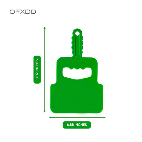 Barbecue Hand Fan - Plastic Manual Grill Fan - Supporting Tool for Flame - Fan Hand for BBQ, Picnic, Camping, Outdoor Cooking...