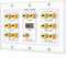 TNP Home Theater Speaker Wall Plate Outlet - 7.1 Surround Sound Audio Distribution Panel, Gold Plated Copper Banana Plug Binding Post Coupler, RCA...