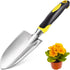 Garden Shovel, Trowel Garden Tool, Stainless Steel Heavy Duty Trowel, Soft Rubberized Non-Slip Ergonomic Handle, Hand Shovels for Digging, Plantin...