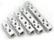 3 Way Pneumatic Manifold Air Distribution Block, G1/2 Supply Port, G1/4-Inch Output Port, Aluminum Alloy...