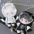 niannyyhouse 10cm Plush Doll Clothes Hoodie Color Blocked Pants Black and White Outfit Doll Accessories (Black)...