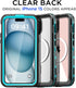 AICase Waterproof Case for iPhone 15(6.1") with MagSafe Snowproof,Dustproof and Shockproof, IP68 Certified Full Body Protection Fully Sealed Under...