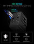XAOSUN Universal Travel Adapter, 45W GaN travel plug adapter, International Charger AC Plug Adapter 3 USB-A & 2 Type-C, Worldwide Travel for Most ...