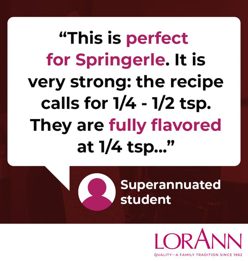 LorAnn Oils Super Strength Flavoring - Used For Candy Making, Flavoring Extracts, Baking, Hard Candy, and Flavor Oils - Bold, Natural Flavors 4X S...