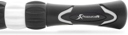 Prosource Fit Massage Stick Roller, 18” Handheld, Portable Self-Myofascial Release Tool for Relief from Muscle Pain/Cramps in Calves, Shins, Thigh...