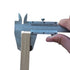 Vernier Caliper 6 Inch + Stainless Steel Feeler Gauge 32 Blade, 6" Stainless Steel Non Digital Caliper, 0-6Inch/0-150mm?0.02mm/0.001" High Precisi...