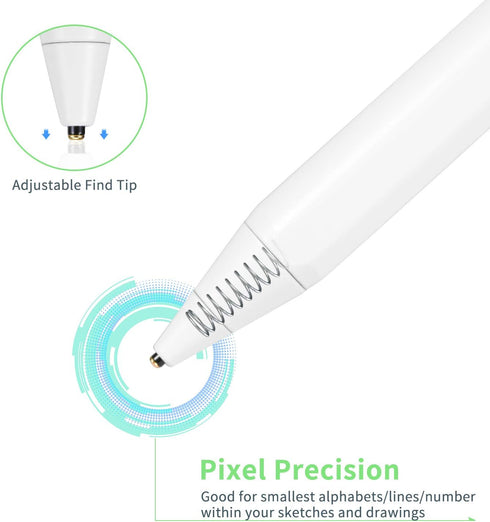 Active Stylus Pen for iPhone 11/12/13/14/15 Pro Max, Electronic Pencil Compatible with iPhone 11/12/13/14/15 Pro Max Stylus Pen,Good for Sketching...