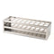 Test Tube Rack, 30 Holes Stainless Steel Test Tube Racks, with Extended Edges Providing Handles, Suitable for Tubes of Dia.?21mm, Round Holes Test...