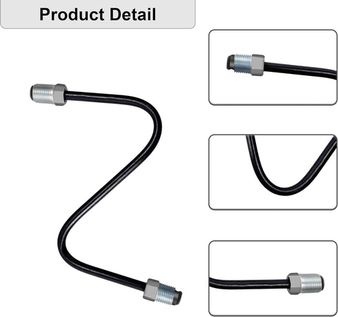 Right Front Brake tube Caliper To Flex Hose No.4 Compatible with Toyota 2003-2009 4Runner 2007-2010 FJ Cruiser...