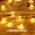 Merdeco Plug in 10ft 20 LED Globe String Lights Indoor Outdoor Decorative Fairy Lights Warm White for Birthday Party Wedding Anniversary Christmas...
