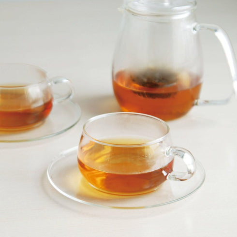 KINTO 22910 UNITEA Teapot, 24.0 fl oz (680 ml), Plastic, Dishwasher Safe, Heat-resistant Glass...