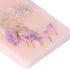 Restokki Light Rose Flavor Aromatherapy Wax Tablets, Cute Pink 3Pcs Paraffin Flower & Floral Air Freshener Cubes Collection for Wardrobe Office, C...