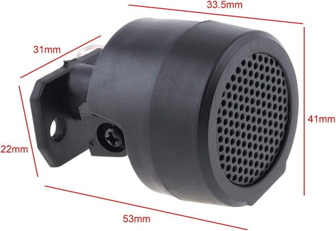 2pcs Dome Tweeters, 12V 500W High Efficiency Car Stereo Speakers, TP-006A Mini Dome Tweeter Speakers for Car Audio System Accessories......