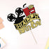 Film Cake Toppe Happy Birthday Sign Cake Topper for Film Projector Movie Night Camera Popcorn Theater Theme Bday Party Celerbrating Supplies (film...