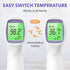 No-Touch Forehead Thermometer for Adults and Kids, Digital Thermometer with Fever Alarm, 3 Backlit and 32 Memories Fast Accurate Results, Easy for...