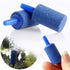 12Pcs Air Stones Cylindrical Air Stone Bubble Diffuser Aquarium Accessories for Aquarium Fish Tank Pump, Blue...