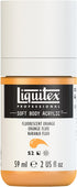 Liquitex Professional Soft Body Acrylic Paint, 59ml (2-oz) Bottle, Fluorescent Orange...