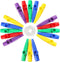 LovesTown Kids Kazoos, 18 Pcs Plastic Kazoo with 20 Pcs Kazoo Flute Diaphragms Kazoos Musical Instruments for Gift Prize and Party Favors...