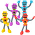 Flexible Bendable Figures Robot Set of 4 Twisted Deformed Doll Decompression Toy for Boys Girls Cool Stuff Cute Things Funny Gift...