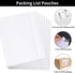 4.5'' X 5.5'' Packing List Envelopes Clear Adhesive Top Loading Mailing Shipping Label Envelopes (100 Packs)...
