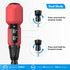 AMIR Cordless Screwdriver, Rechargeable Electric Screwdriver Sets, Portable Automatic Home Repair Tool Kit with USB Cable and LED Lights, Red...